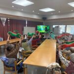 健康体操をしました。